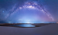 Desert Night Sky Poster och Canvastavla