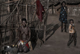 Life in a Laarim village-South Sudan Poster och Canvastavla