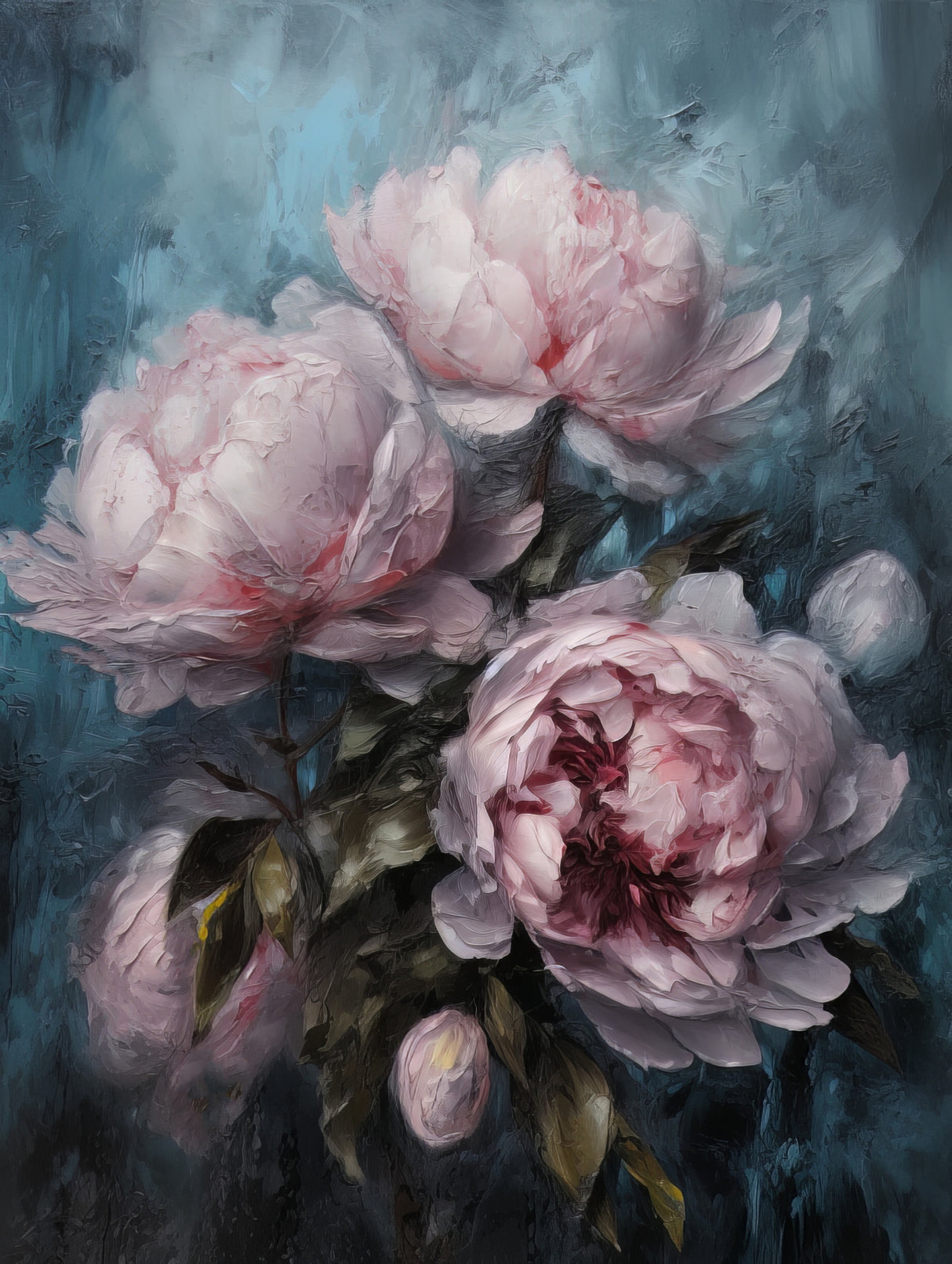 Rose and Water 1 Poster och Canvastavla