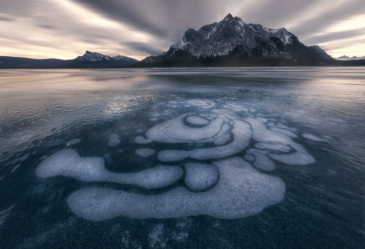 Ice Painting Poster och Canvastavla