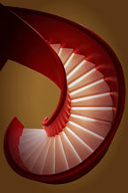 Spiral staircase Poster och Canvastavla