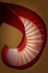 Spiral staircase Poster och Canvastavla