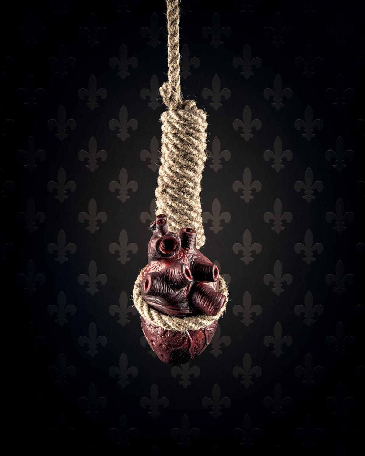 Heart on a Noose Poster och Canvastavla