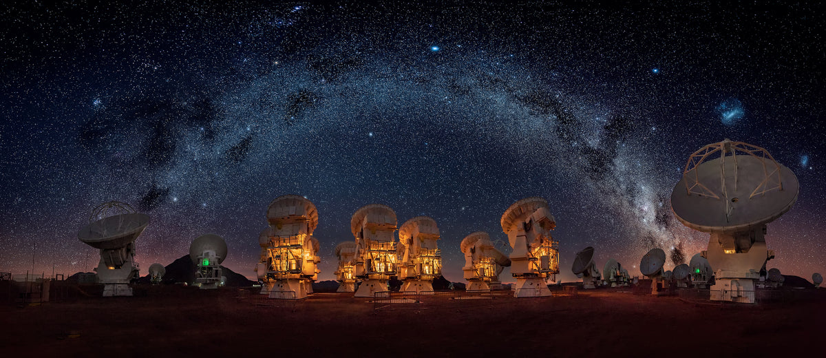 ALMA Observatory Poster och Canvastavla