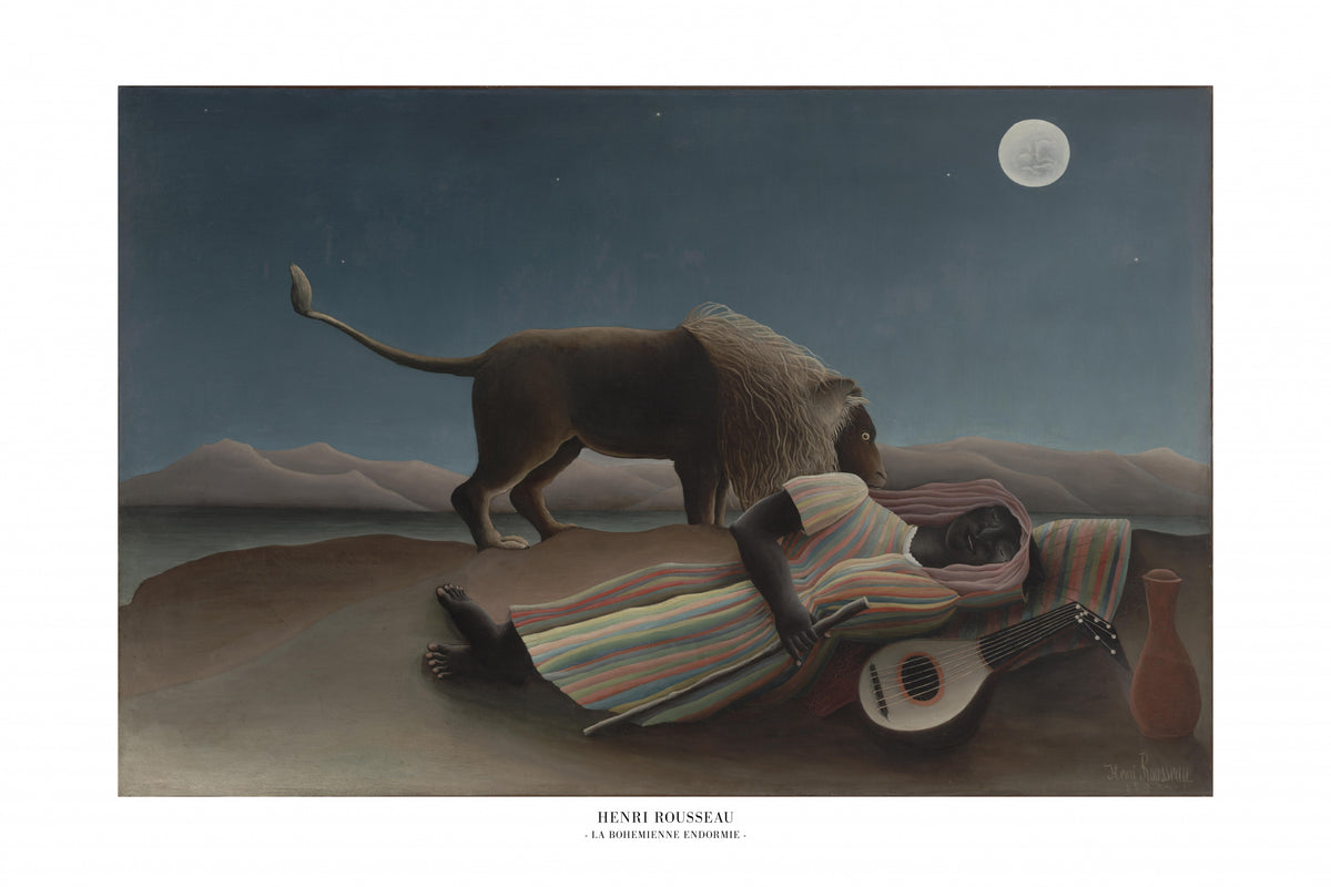 La Bohémienne endormie 1897 Poster och Canvastavla