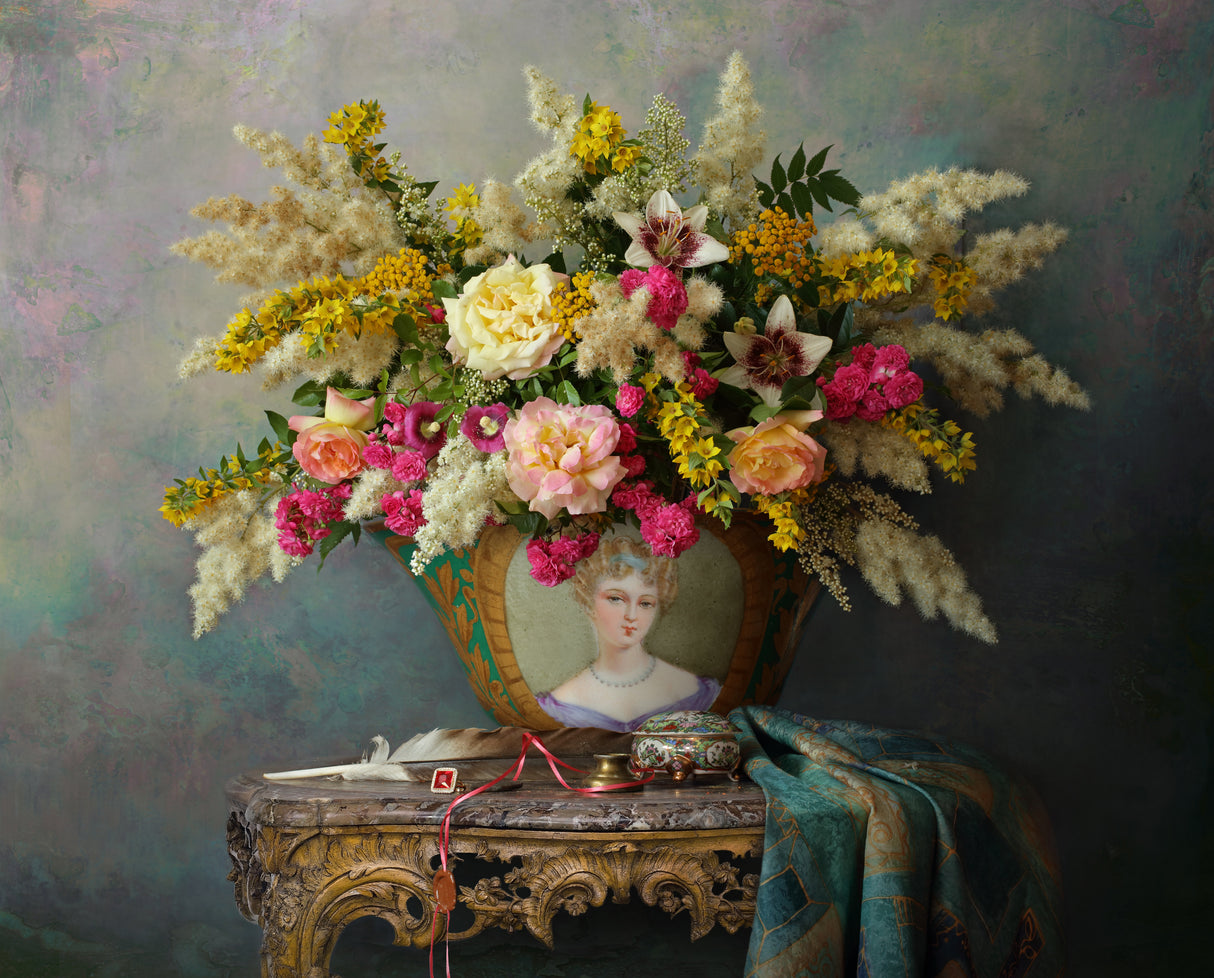 Still life with flowers Poster och Canvastavla