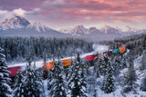 Canadian Pacific Poster och Canvastavla