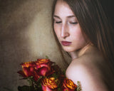 Blumenmädchen Poster och Canvastavla