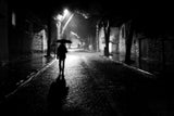 Rainly Night Poster och Canvastavla