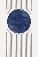 Blue Moon No1. Poster och Canvastavla