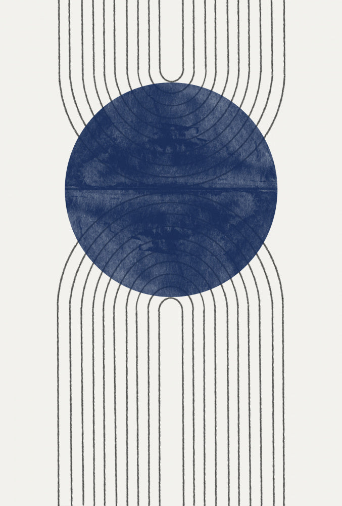Blue Moon No1. Kitchen poster eller kökstavla