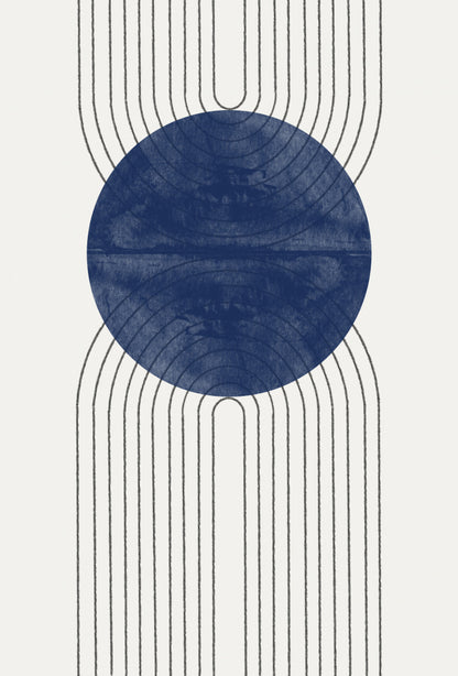 Blue Moon No1. Kitchen poster eller kökstavla