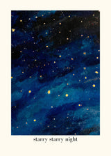 Starry Starry Night Poster och Canvastavla