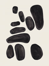 Stacked Pebbles Poster och Canvastavla