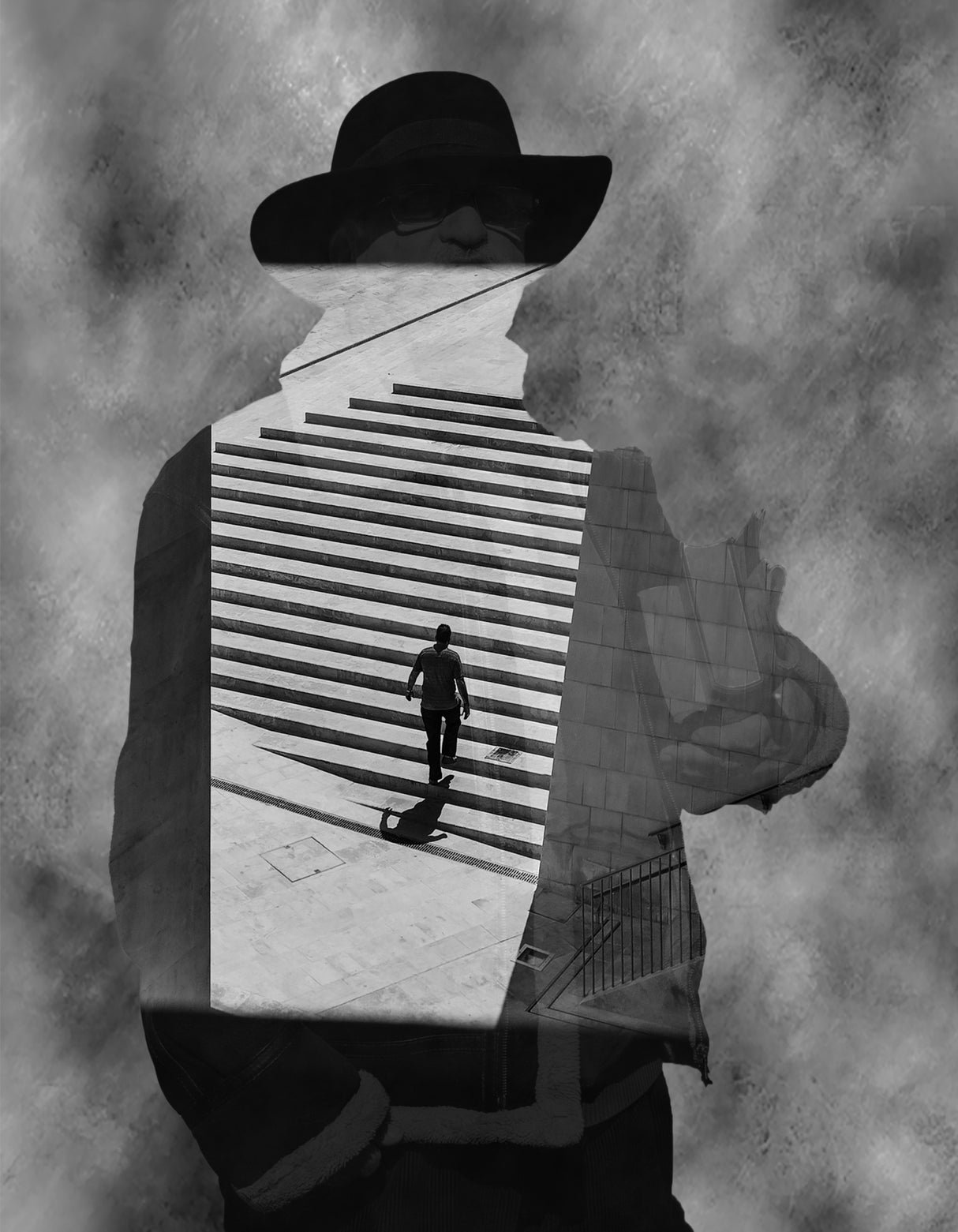 Project Double Exposure 80 Poster och Canvastavla