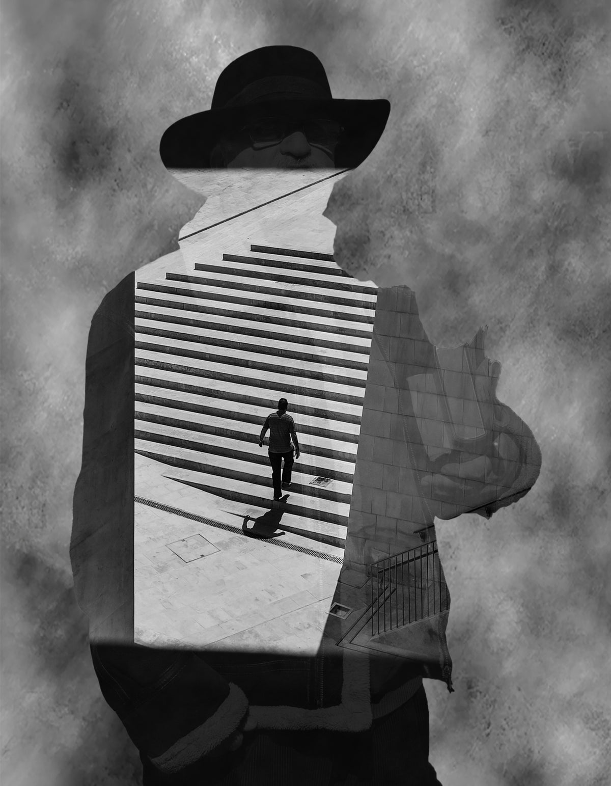 Project Double Exposure 80 Poster och Canvastavla