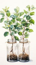 Plants 1 Poster och Canvastavla