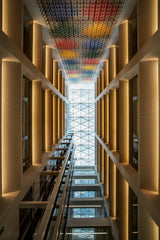rainbow atrium Poster och Canvastavla