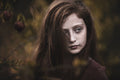 Redhead girl Poster och Canvastavla