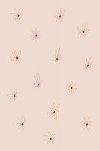 Naive Flowers Poster och Canvastavla