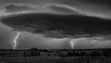 Night Lightning Poster och Canvastavla