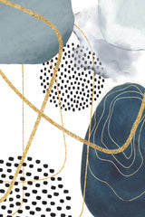 Shapley Blue-2 Poster och Canvastavla