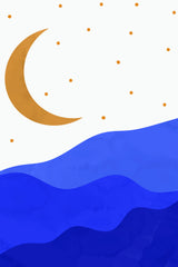 Sun and Moon #1 Poster och Canvastavla