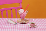 Colorful Dessert Setting Poster och Canvastavla