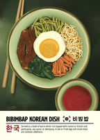 Bibimbap Poster och Canvastavla