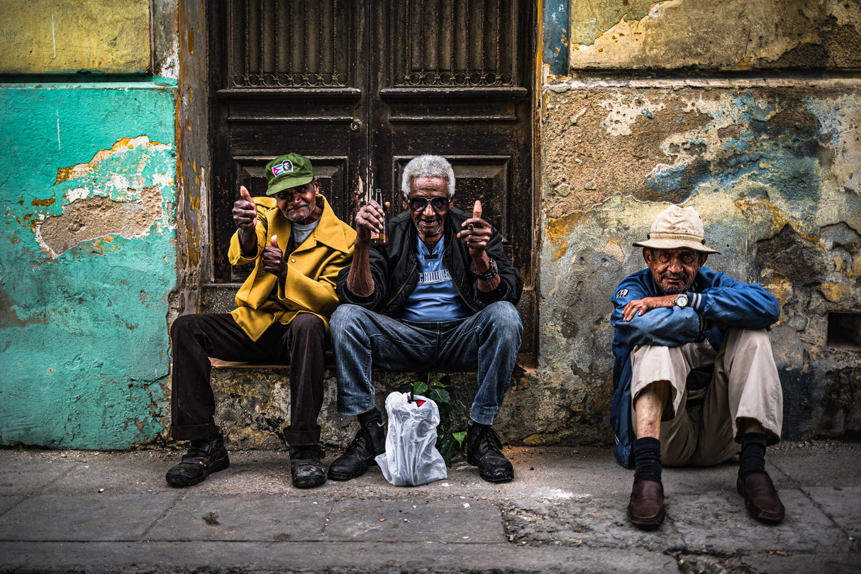 Cronies of Havana Poster och Canvastavla