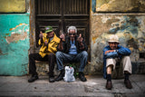 Cronies of Havana Poster och Canvastavla