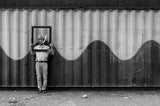 Open air Museum -  At the mercy of the waves  - Poster och Canvastavla