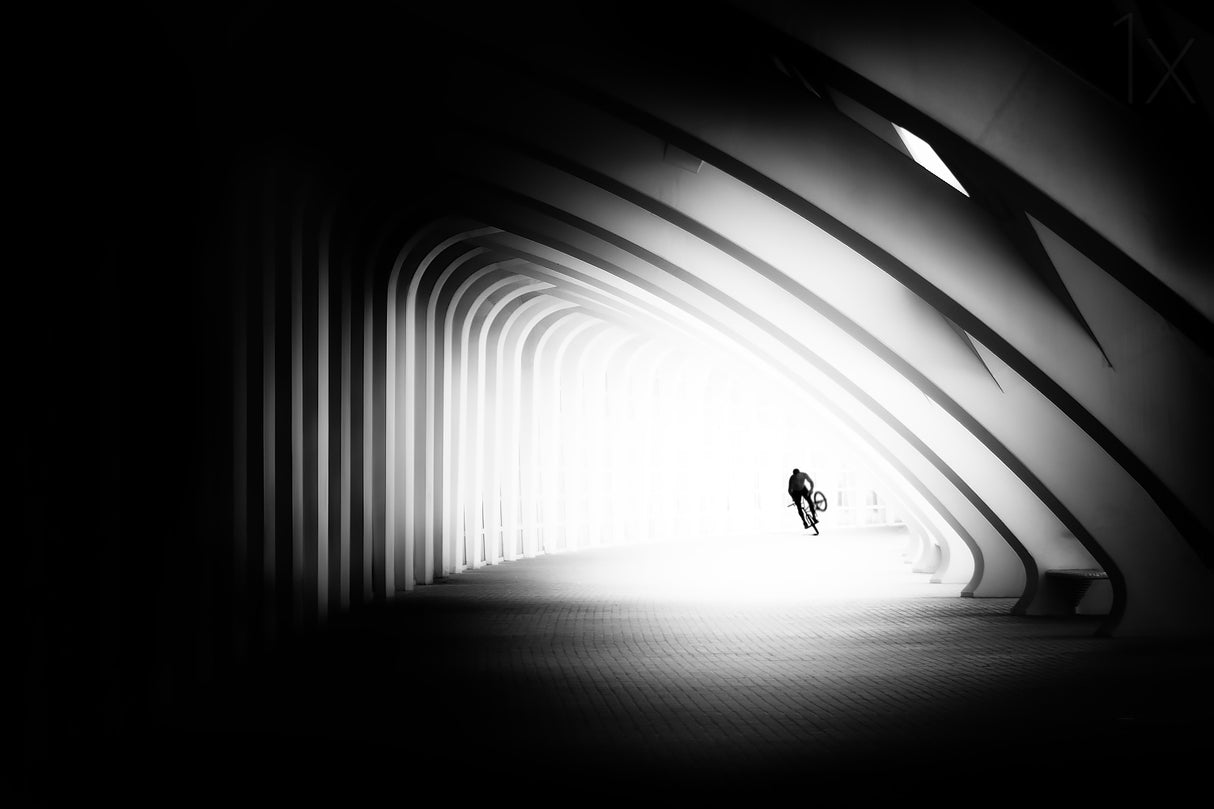 the tunnel Poster och Canvastavla