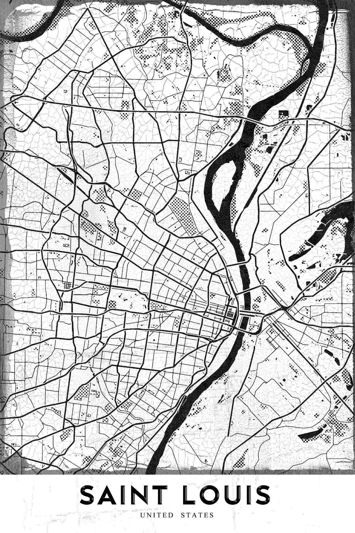 Saint Louis Poster och Canvastavla