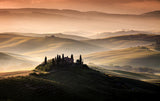 A Tuscan Country Landscape Poster och Canvastavla