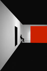 Simple Red Poster och Canvastavla