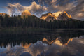 Mountain mirror Poster och Canvastavla