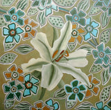 Flower Tessellation Poster och Canvastavla