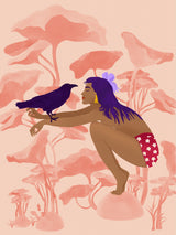 Raven Poster och Canvastavla