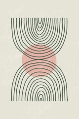 Minimal Shapes #5 Poster och Canvastavla