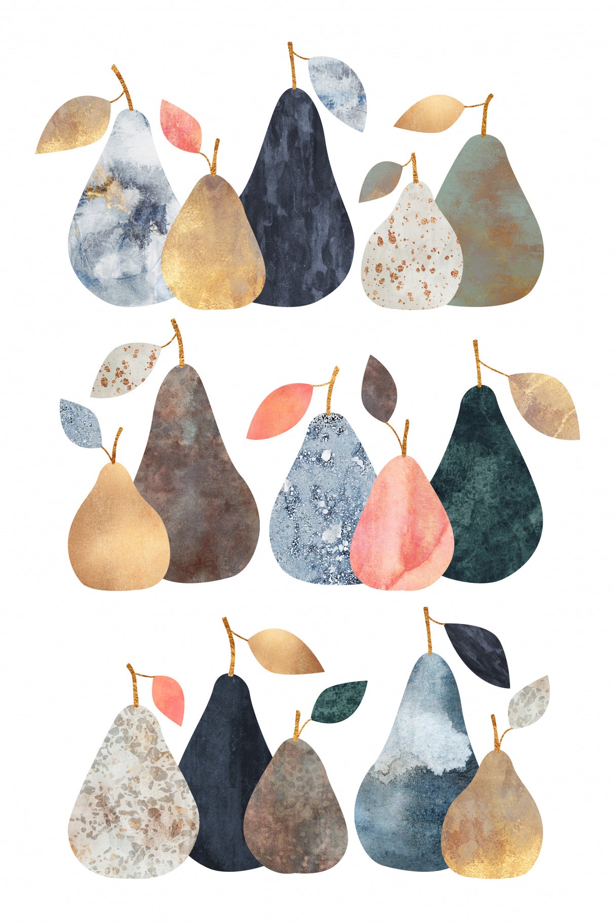 Pears Poster och Canvastavla