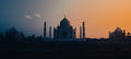 Sunset at Taj Poster och Canvastavla