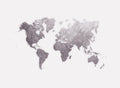 World map 33 Poster och Canvastavla