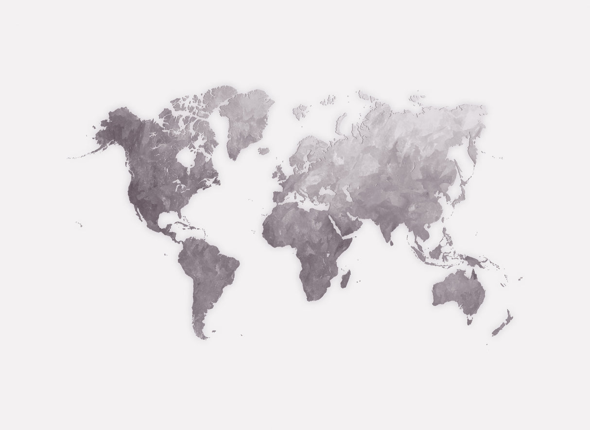 World map 33 Poster och Canvastavla