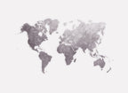 World map 33 Poster och Canvastavla