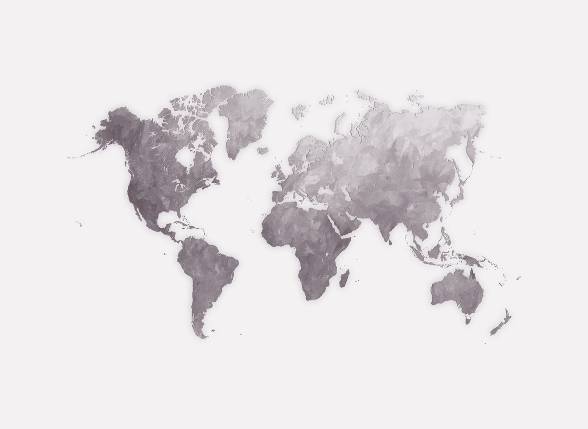 World map 33 Poster och Canvastavla