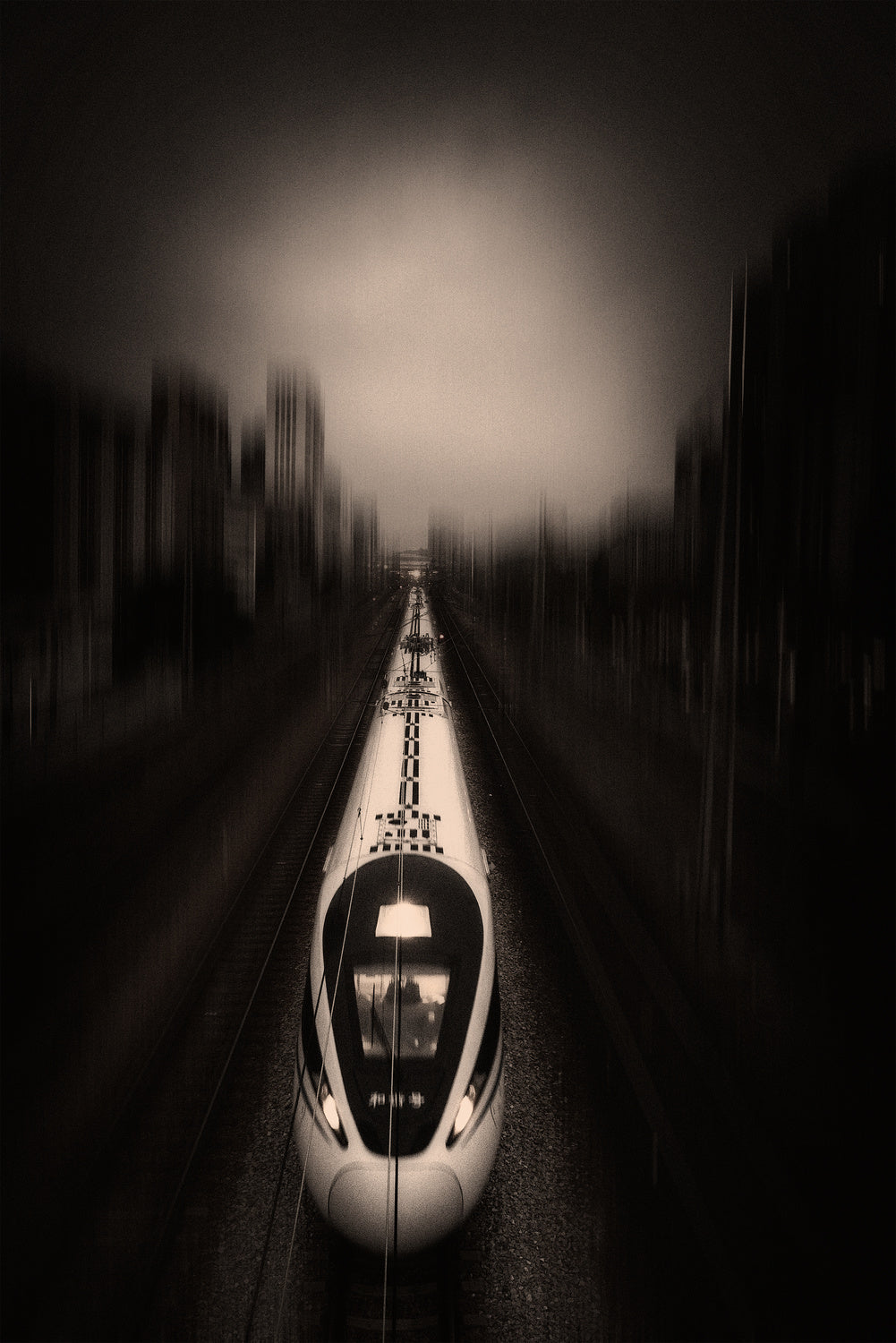 Express train Poster och Canvastavla