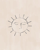 Sun Poster och Canvastavla