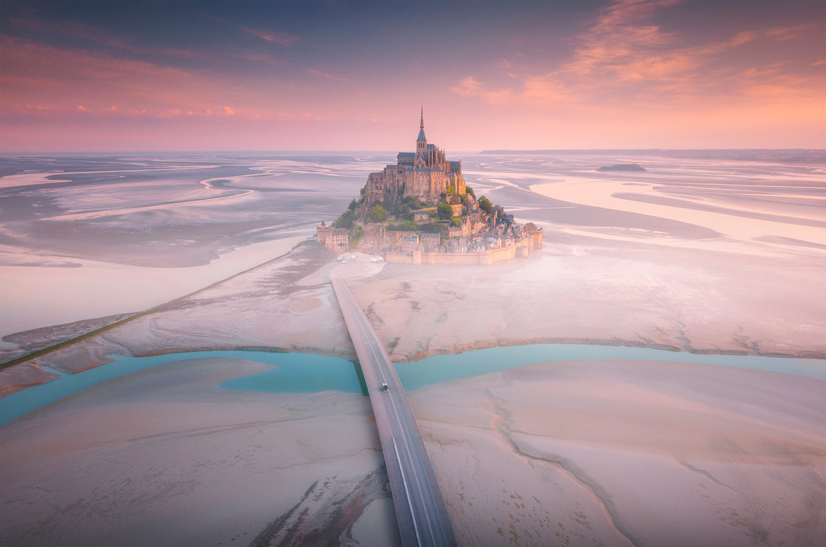 Mont Saint-Michel Poster och Canvastavla
