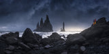 Reynisdrangar Poster och Canvastavla